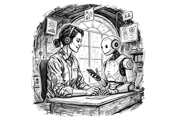 How Can AI Improve Customer Service Without Replacing Human Agents?